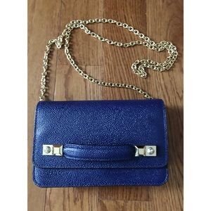 Royal blue Henri Bendel purse